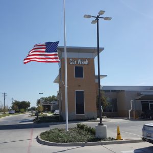 40' Sentry Series Flagpole | Internal Rope Halyard