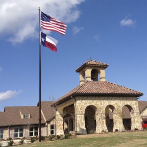35' Continental Series Flagpole | External Rope