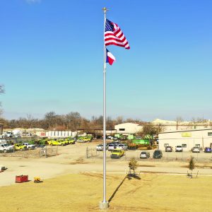 50' Freedom Series Flagpole