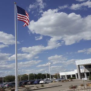 55' Continental Series Flagpole | External Rope
