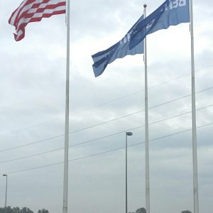 65' Continental Series Flagpole | External Rope