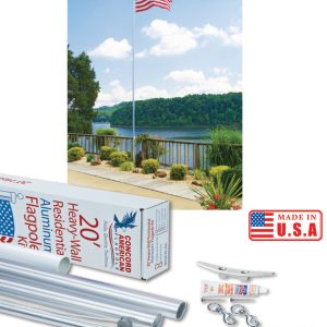 American Traditional Series | Sectional Flagpole-Heavy Duty