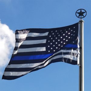Thin Blue Line US Flag