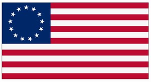 First Stars and Stripes Flag | 3'X5' Nylon