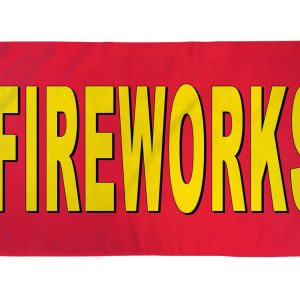 Fireworks POLY Flag | 3'X5'
