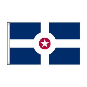 Indianapolis Indiana Flag