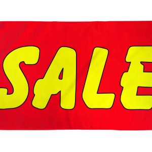 SALE ( Red & Yellow) POLY Flag | 3'X5'