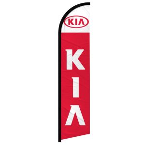 Kia Windless Banner Flag